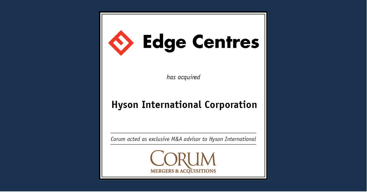 Edge Centres Continues Geographic Expansion with Corum Client